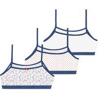 Pack of 3 Bralettes in Cotton, 8-16 Years