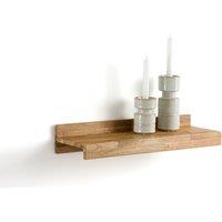 Hiba Solid Oak Wall Shelf, 60cm