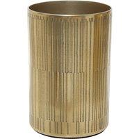 300ml Etched Line Gold Finish Tumbler