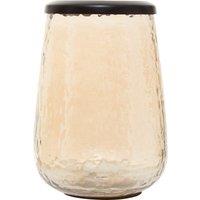 350ml Dimpled Glass Black Effect Tumbler