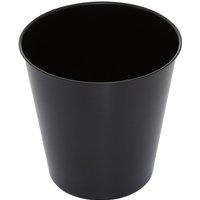 26cm Black Metal Waste Bin