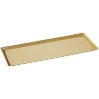26cm Gold Metal Tray