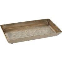 23cm Art Deco Gold Finish Tray