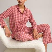 Checked Cotton Flannel Pyjamas