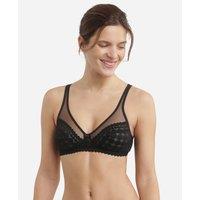 Generous Dotty Lady Recycled Non-Underwired Bra