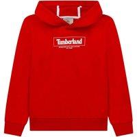Logo Print Hoodie in Cotton Mix, 8-16 Years