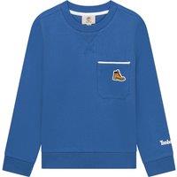 Embroidered Badge Logo Sweatshirt in Cotton Mix, 8-16 Years