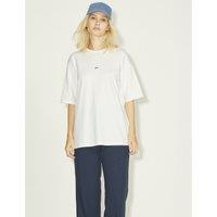 Logo Print Cotton T-Shirt with Short Sleeves