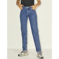Organic Cotton Straight Jeans with High Waist