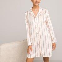 Striped Satin Nightshirt