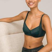 Ebony Full Cup Bra in Lace