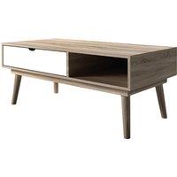 Scandi Style Coffee Table with Single Drawer