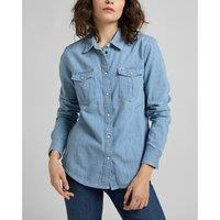 Western Denim Shirt in Regular Fit