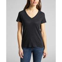 V-Neck T-Shirt with Short Sleeves