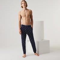 Logo Print Pyjama Bottoms in Cotton