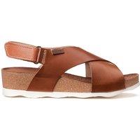 Mahon Leather Sandals with Wedge Heel
