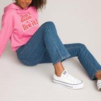 Mid Rise Flared Jeans