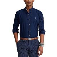 Stretch Cotton Poplin Shirt in Slim Fit