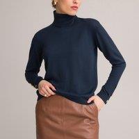 Wool Mix Turtleneck Jumper