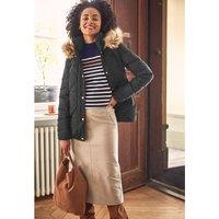 Breton Striped Wool Jumper with High Neck