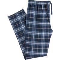 Checked Pyjama Bottoms in Cotton Flannel