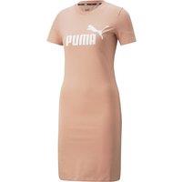 Logo Print Cotton T-Shirt Dress with Short Sleeves and Crew Neck