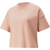 Cotton Short T-Shirt with Crew Neck