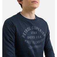 Printed Cotton Mix Sweatshirt with Crew Neck, 8-16 Years