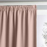 Voda Blackout Radiator Curtain with Pleating