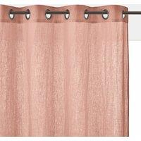 Onega 100% Washed Linen Radiator Curtain with Eyelets