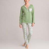 Floral Print Cotton Pyjamas