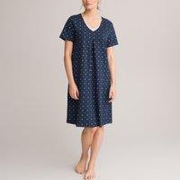 Geometric Print Cotton Nightdress