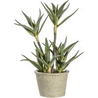 38cm Artificial Potted Aloe