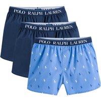 Pack of 3 Cotton Boxers with Elasticated Waistband