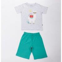 Cotton Llama Short Pyjamas, 3-8 Years