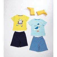 Pack of 2 Short Pyjamas in Cotton, 3-8 Years