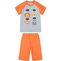 Animal Print Short Pyjamas in Cotton, 3-8 Years