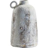 28cm Whitewash Stone Vase