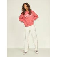 Slogan Print Cotton Sweatshirt