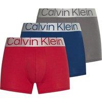 Pack of 3 Plain Hipsters with Large Logo Waistband