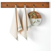 Set of 2 Lucette 100% Cotton Tea Towels