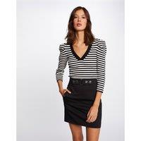 Breton Striped Jumper with 3/4 Length Sleeves