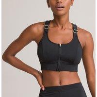 Zip Front Sports Bra