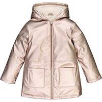 Mid-Season Long Jacket with Hood