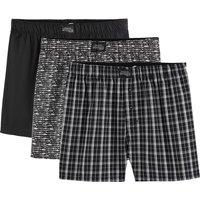 Pack of 3 Boxers in Organic Cotton Poplin