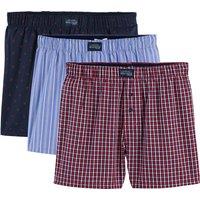 Pack of 3 Boxers in Organic Cotton Poplin