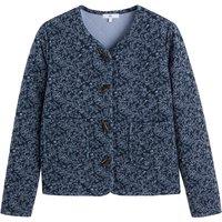 Floral Print Quilted Jacket