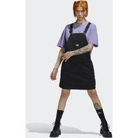 Pinafore Mini Dress in Cotton Mix