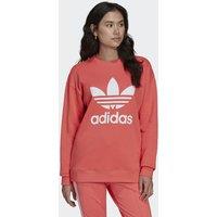 Adicolor Cotton Sweatshirt with Vintage Logo Print