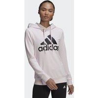 Essentials French Terry Hoodie with Logo Print in Cotton Mix